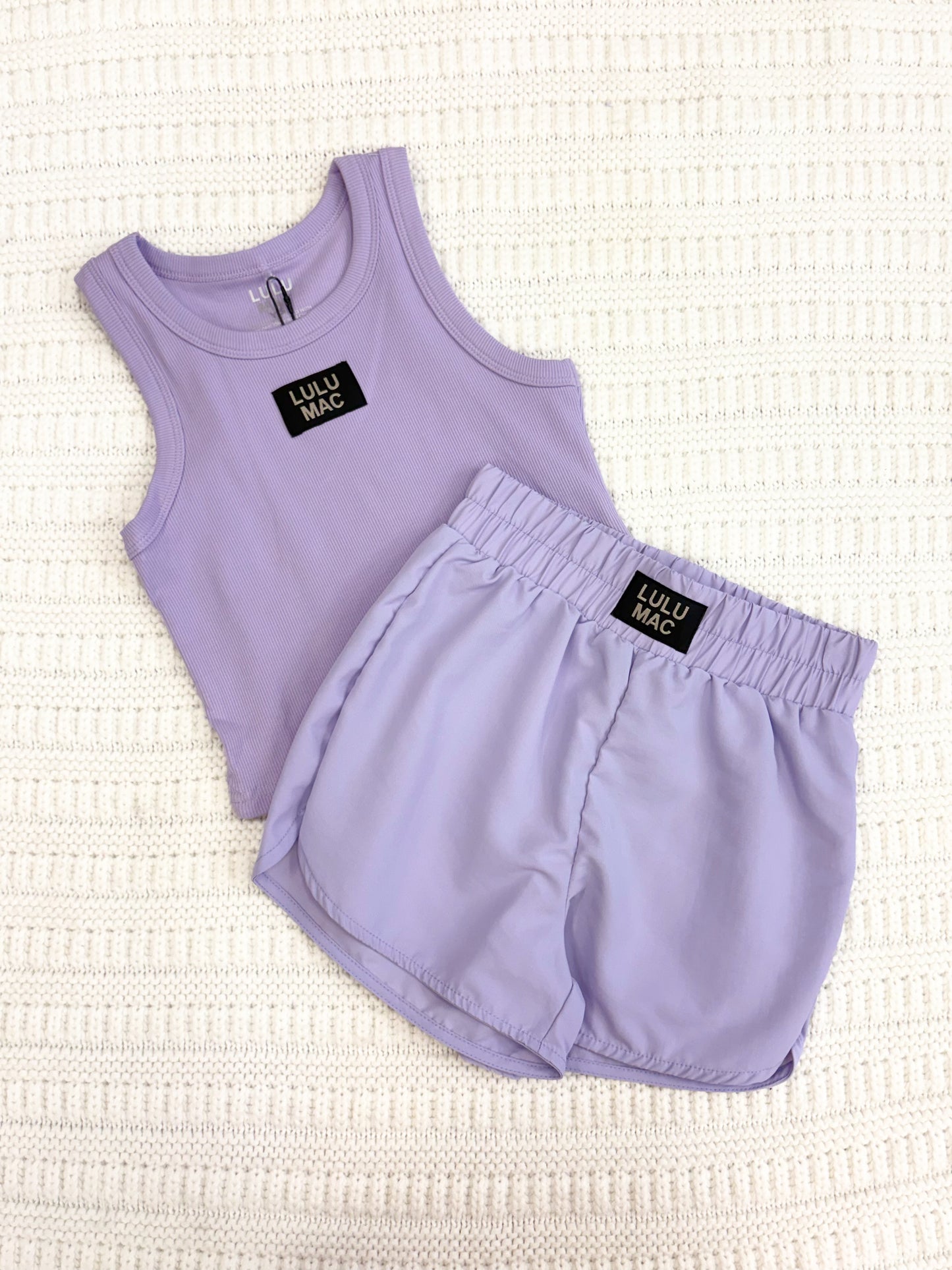 Lulu Mac Youth Girls Tank Top and Shorts Set