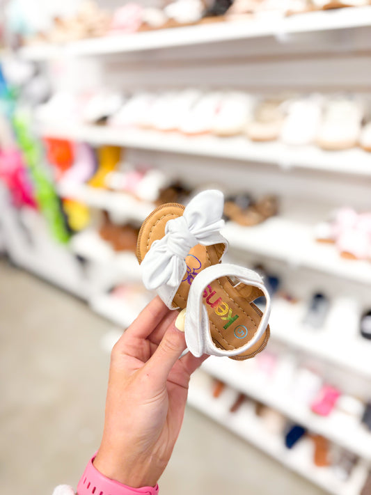 Kensie Girl Toddler Bow Flat Sandal