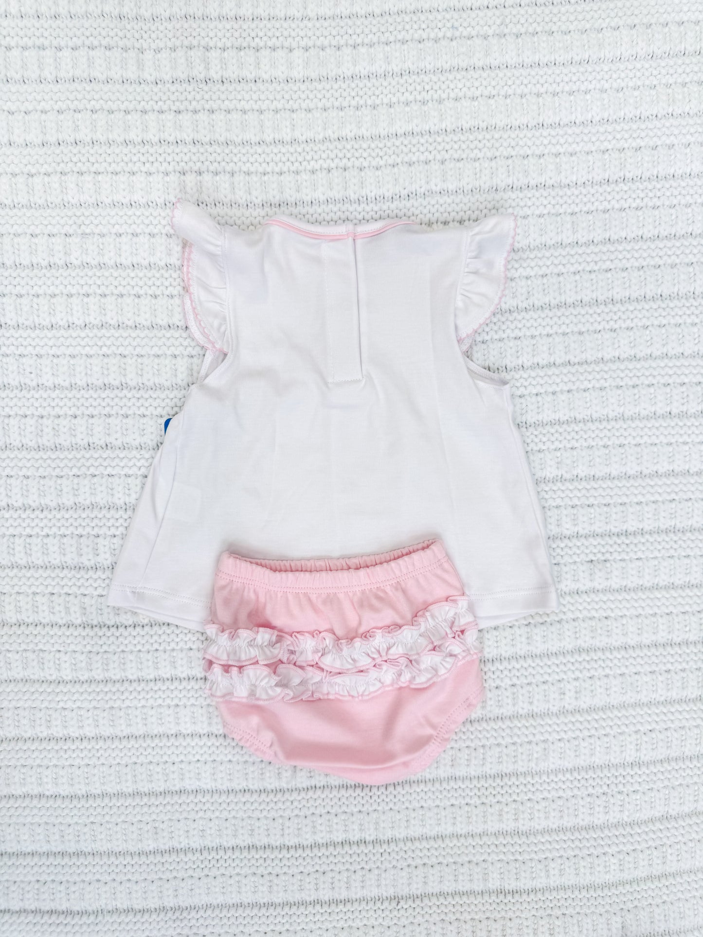 Infant Girl Golfer Ruffle Diaper Cover Set