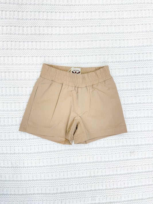 Infant And Toddler Boys Athletic Tan Shorts