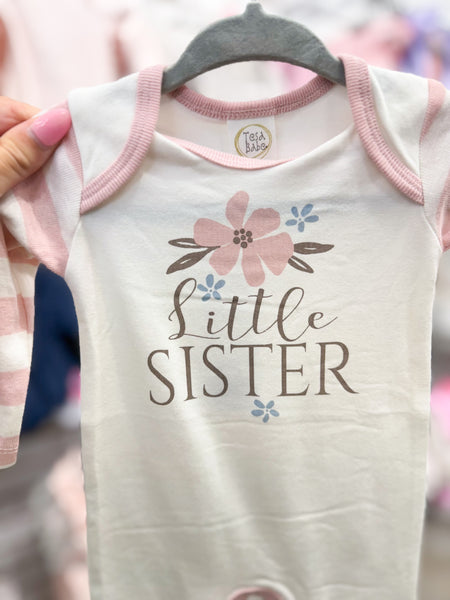 Infant Girls Little Sister Romper