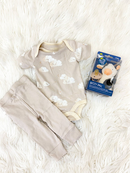 2 Piece Bodysuit & Pant Set