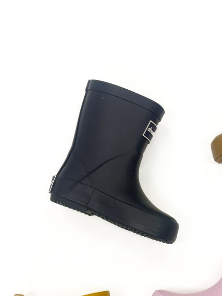 Toddler & Youth Navy Waterproof Rain Boots