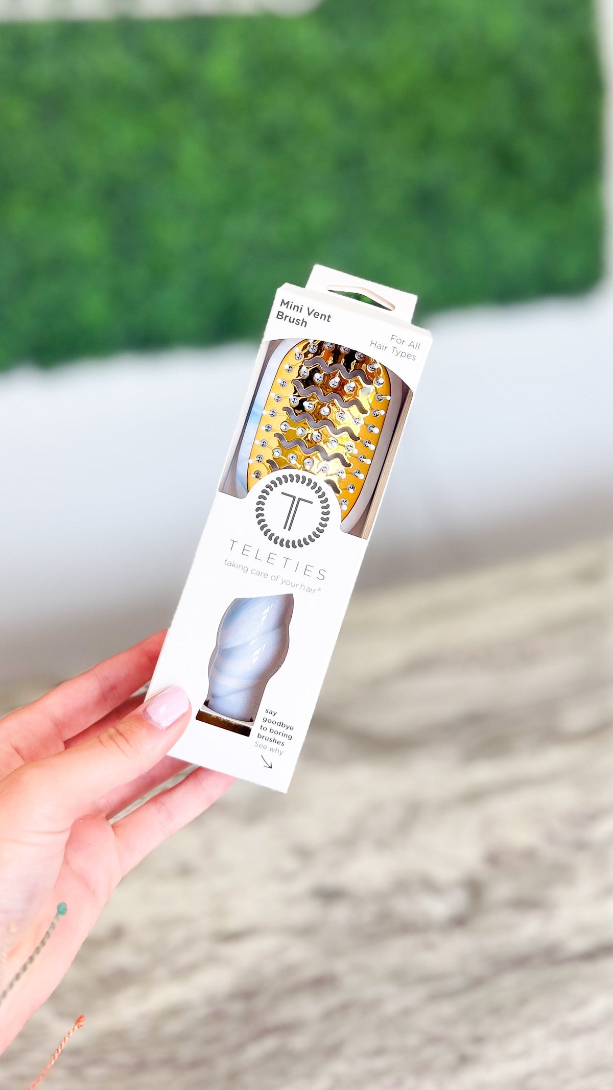 Teleties Mini Vented Brush
