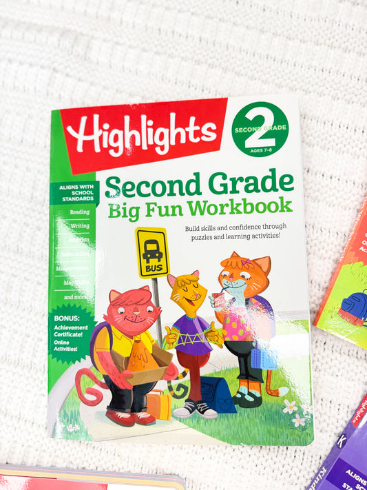 Second Grade Big Fun Workbook
