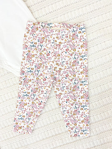 Infant Floral Stretch Leggings