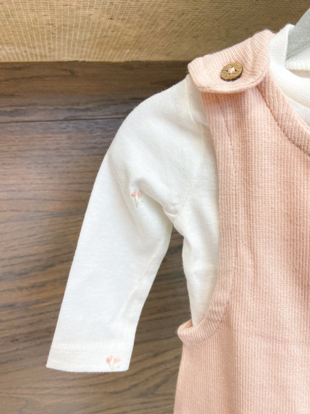 Infant Girls Ditsy Floret Jumpsuit & Bodysuit Set