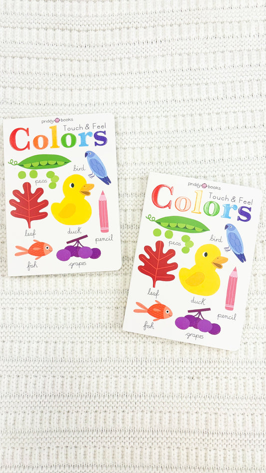 Touch and Feel Colors Baby Book
