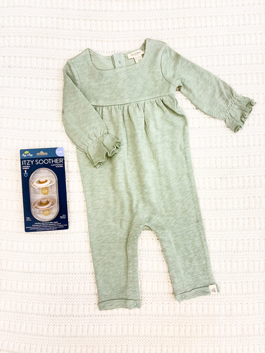 Infant Girl Long Sleeve Jumpsuit Romper