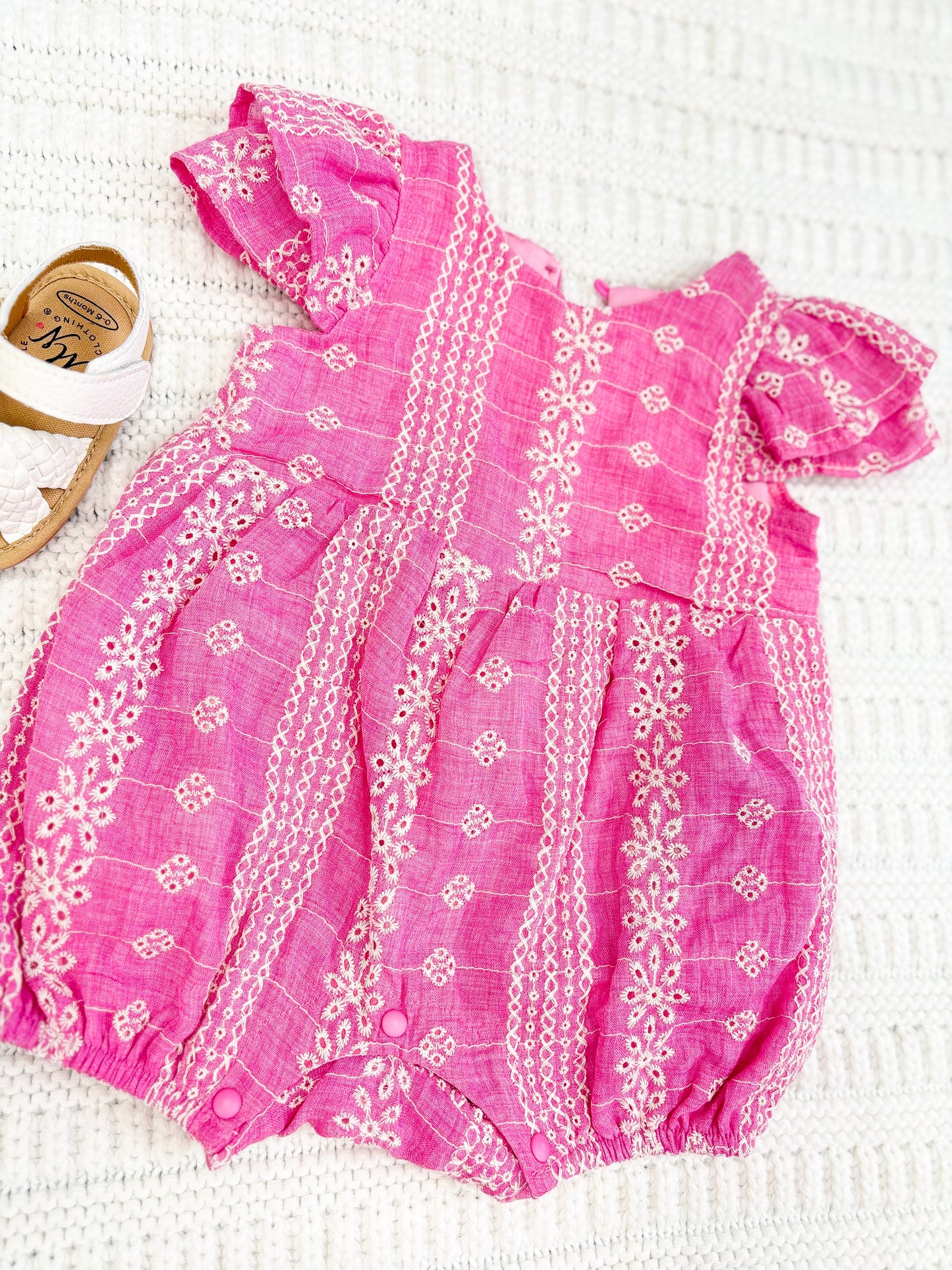 Infant Girls Pinkalicious Short Sleeve Romper