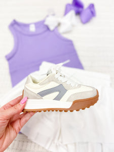 Youth Girls Grey Sneaker