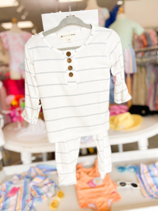 Papillon Bebe Baby Knit Top and Bottom Set