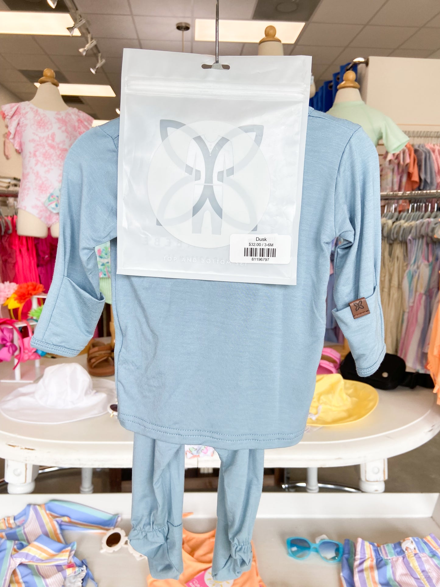 Papillon Bebe Baby Knit Top and Bottom Set
