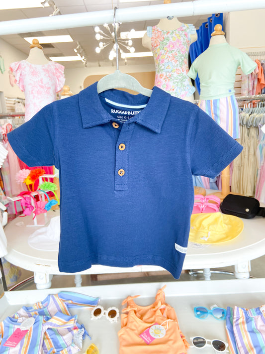 Boys Pique Short Sleeve Polo Shirt