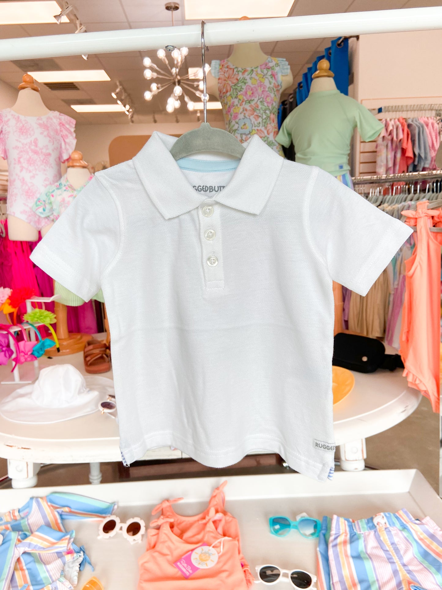 Boys Pique Short Sleeve Polo Shirt
