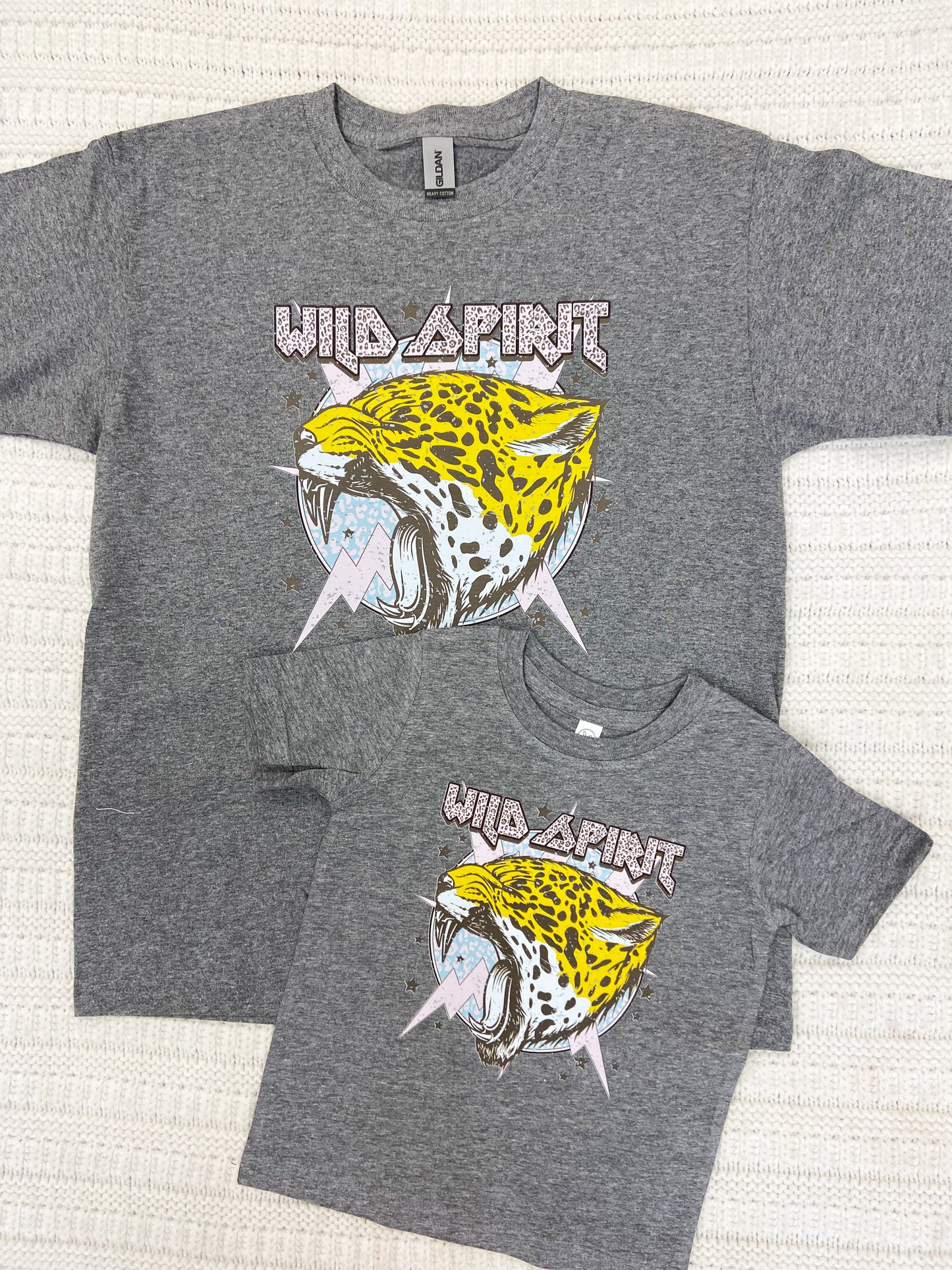 Youth Girls Wild Spirit Short Sleeve Graphic Tee