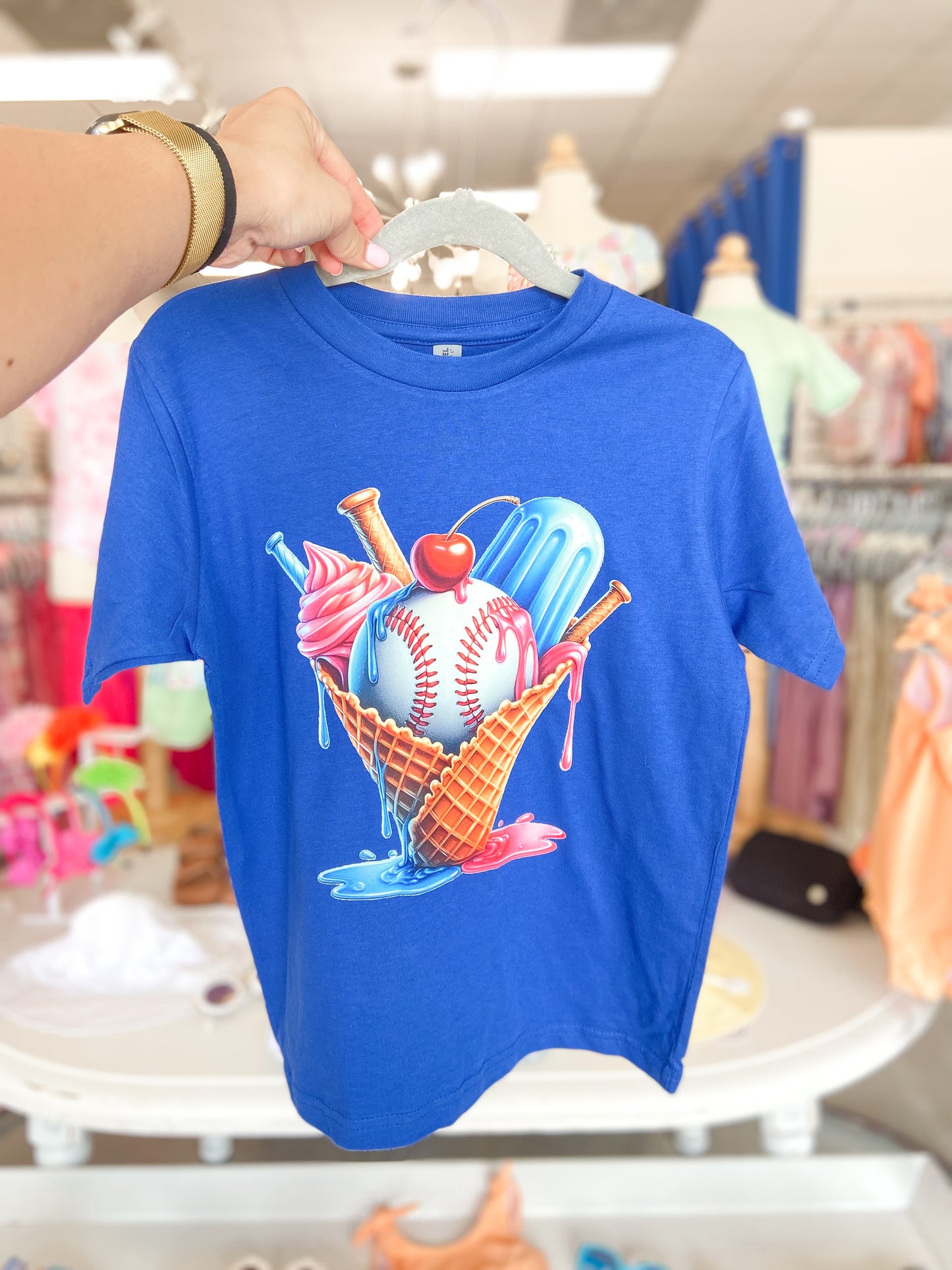 Boys Ice Cream Short Sleeve Graphic Tee