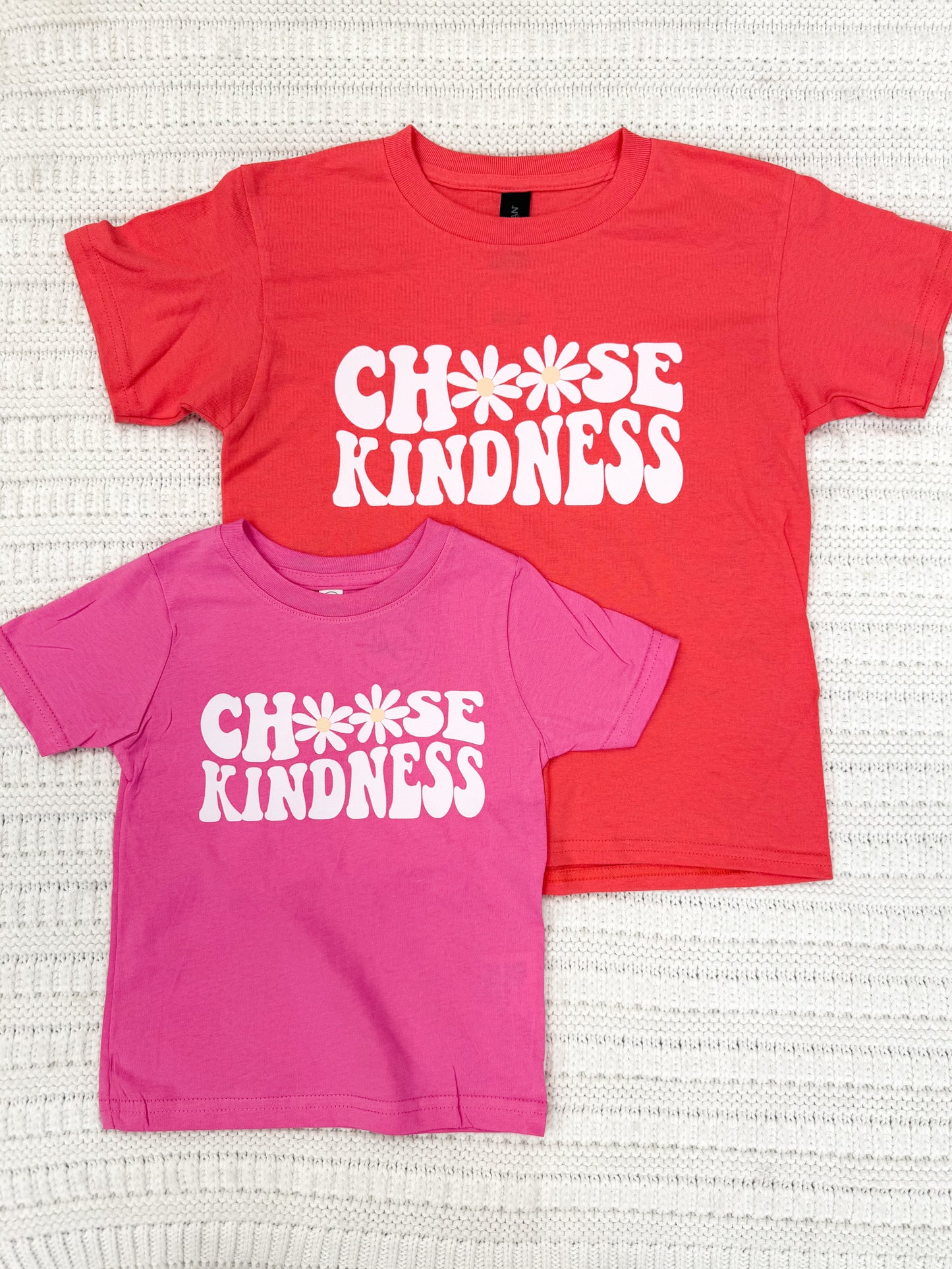 Toddler Girls Choose Kindness Short Sleeve Graphic Tee
