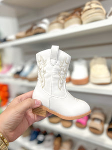 Toddler Girls Embroidered Cowgirl Boots