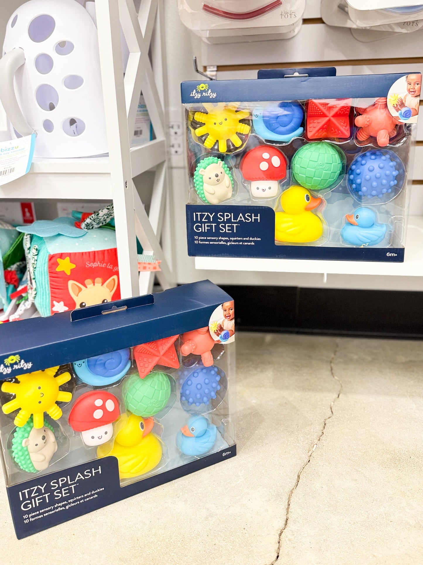 Itzy Ritzy Itzy Splash Gift Set Soft Bath Toys