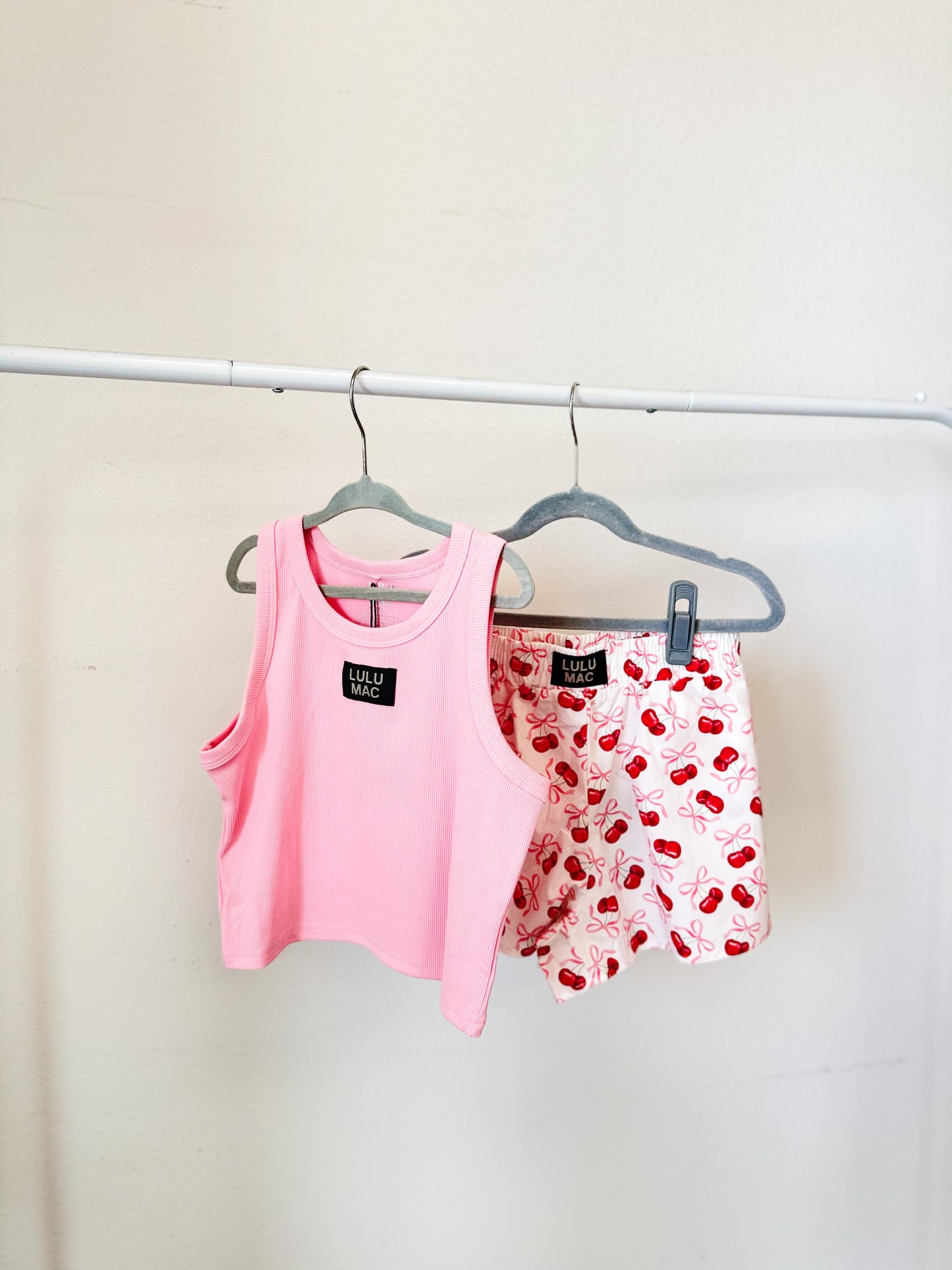 Lulu Mac Youth Girls Tank Top and Shorts Set