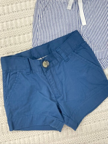 Rugged Butt Indigo Stretch Chino Shorts