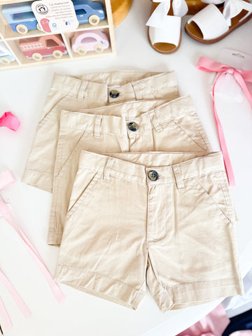 Toddler Boys Stretch Chino Shorts