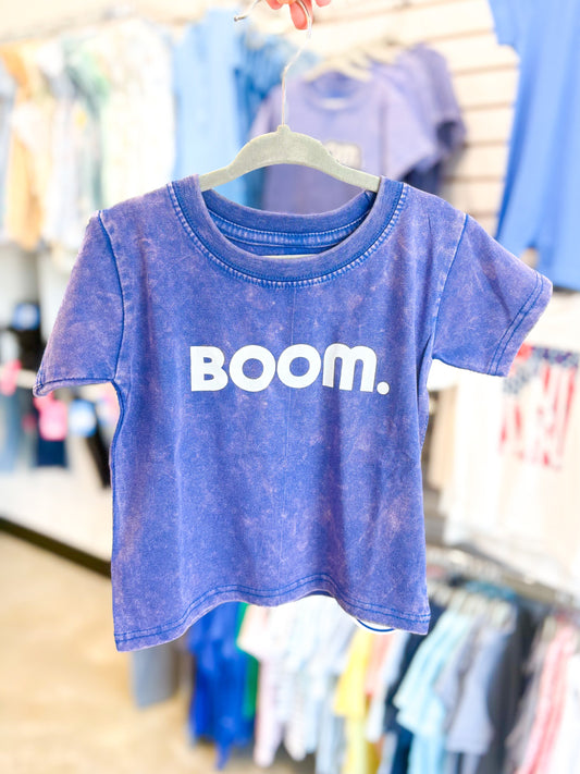 Infant And Toddler Boys Vintage Boom Shirt