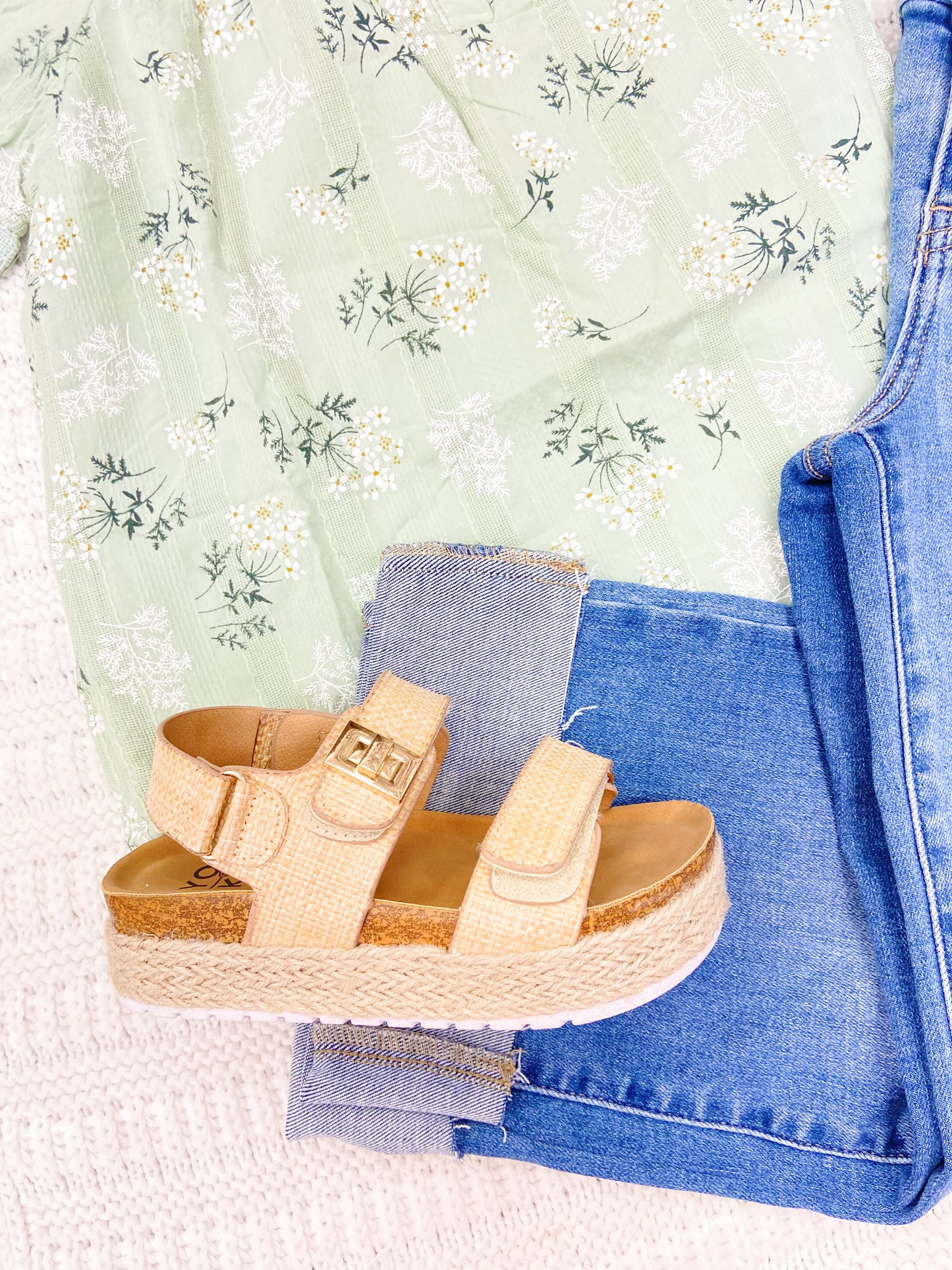 Youth Girls Textured Floral Lace Peter Pan Collar Top