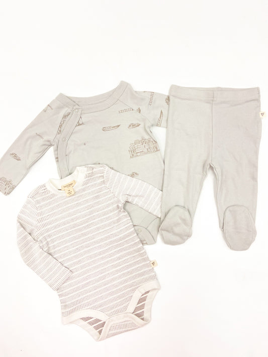 Infant Amsterdam 3 Piece Bodysuit & Pant Set