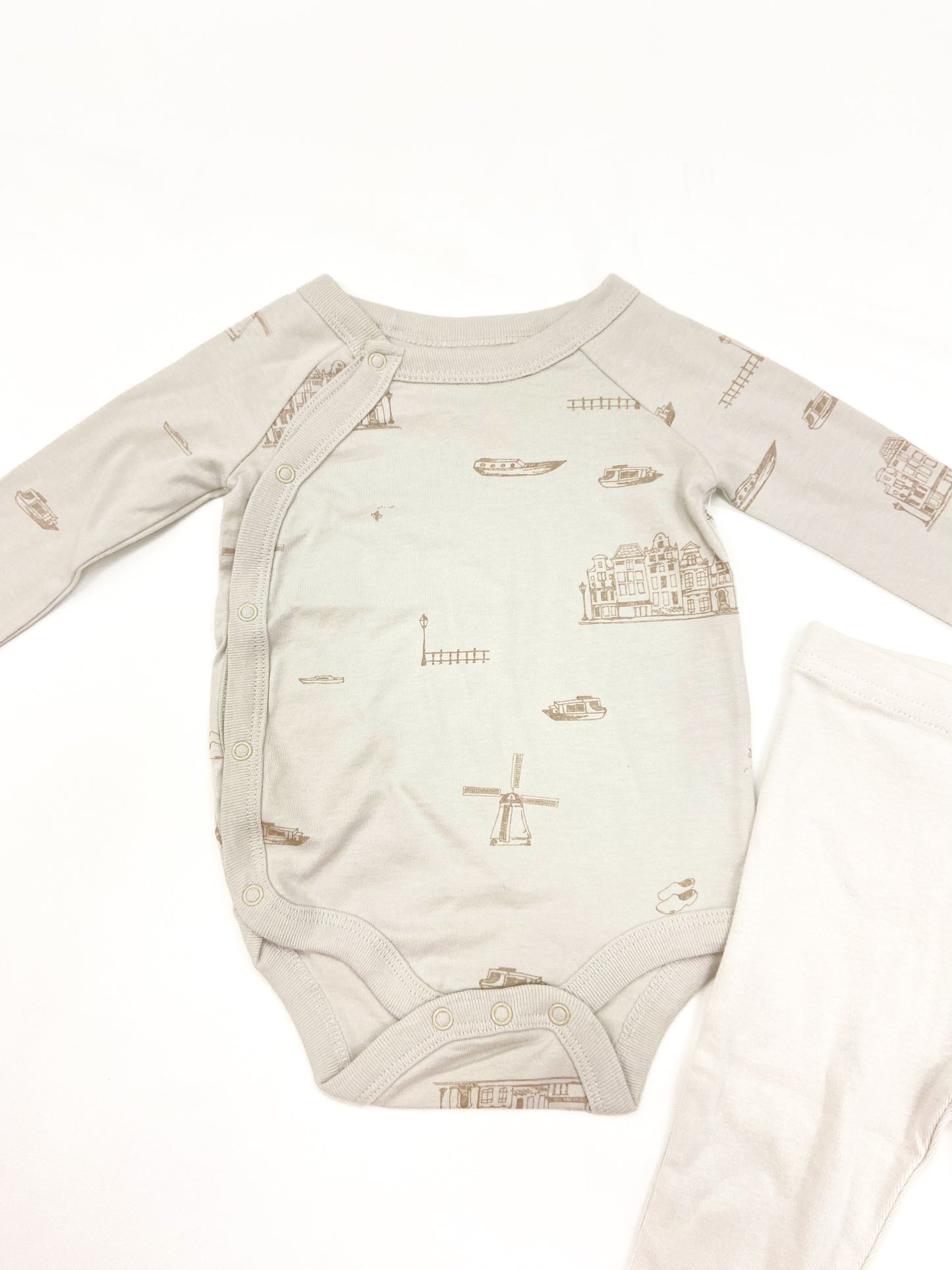 Infant Amsterdam 3 Piece Bodysuit & Pant Set