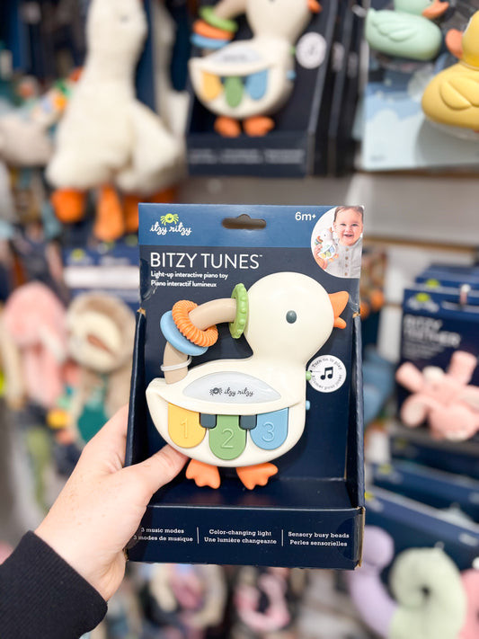 Itzy Ritzy Bitzy Tunes Goose- Light Up Interactive Piano Toy