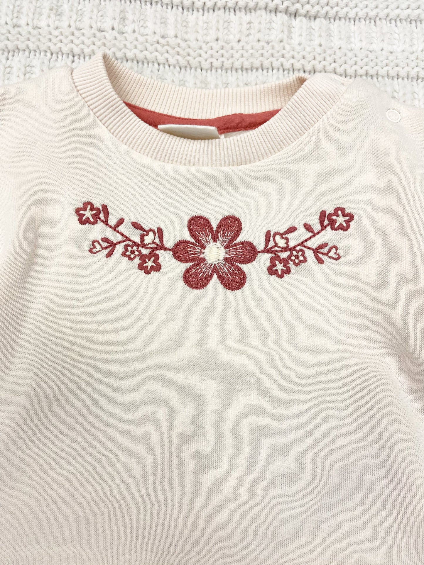 Infant Girls Bloom Floral Sweater & Legging Set