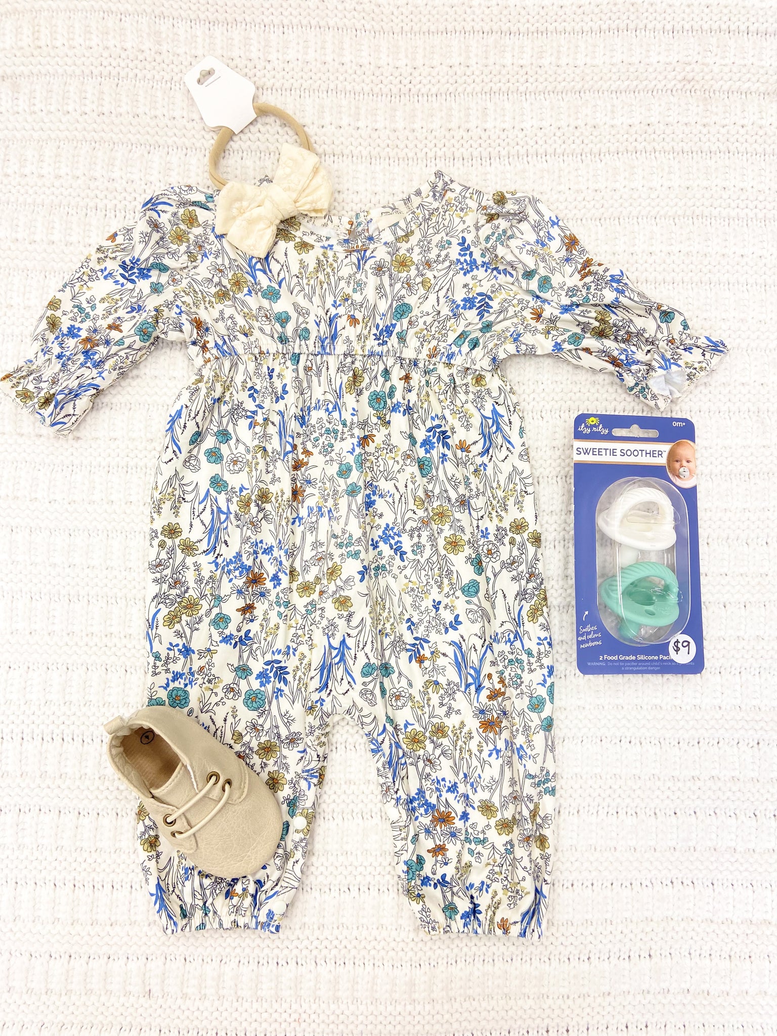 Infant Girls Floral Brooklyn Romper