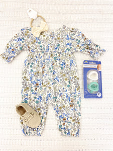 Infant Girls Floral Brooklyn Romper