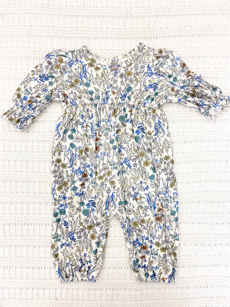 Infant Girls Floral Brooklyn Romper