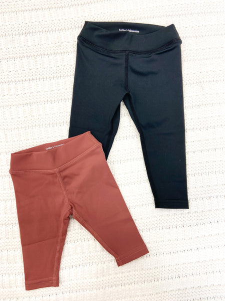 Infant & Toddler Solid Yoga Legging