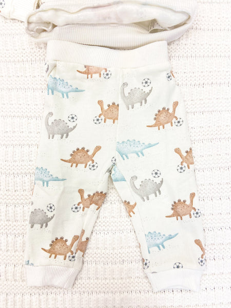 Infant Boys Soccer Dino Jogger & Pants Set