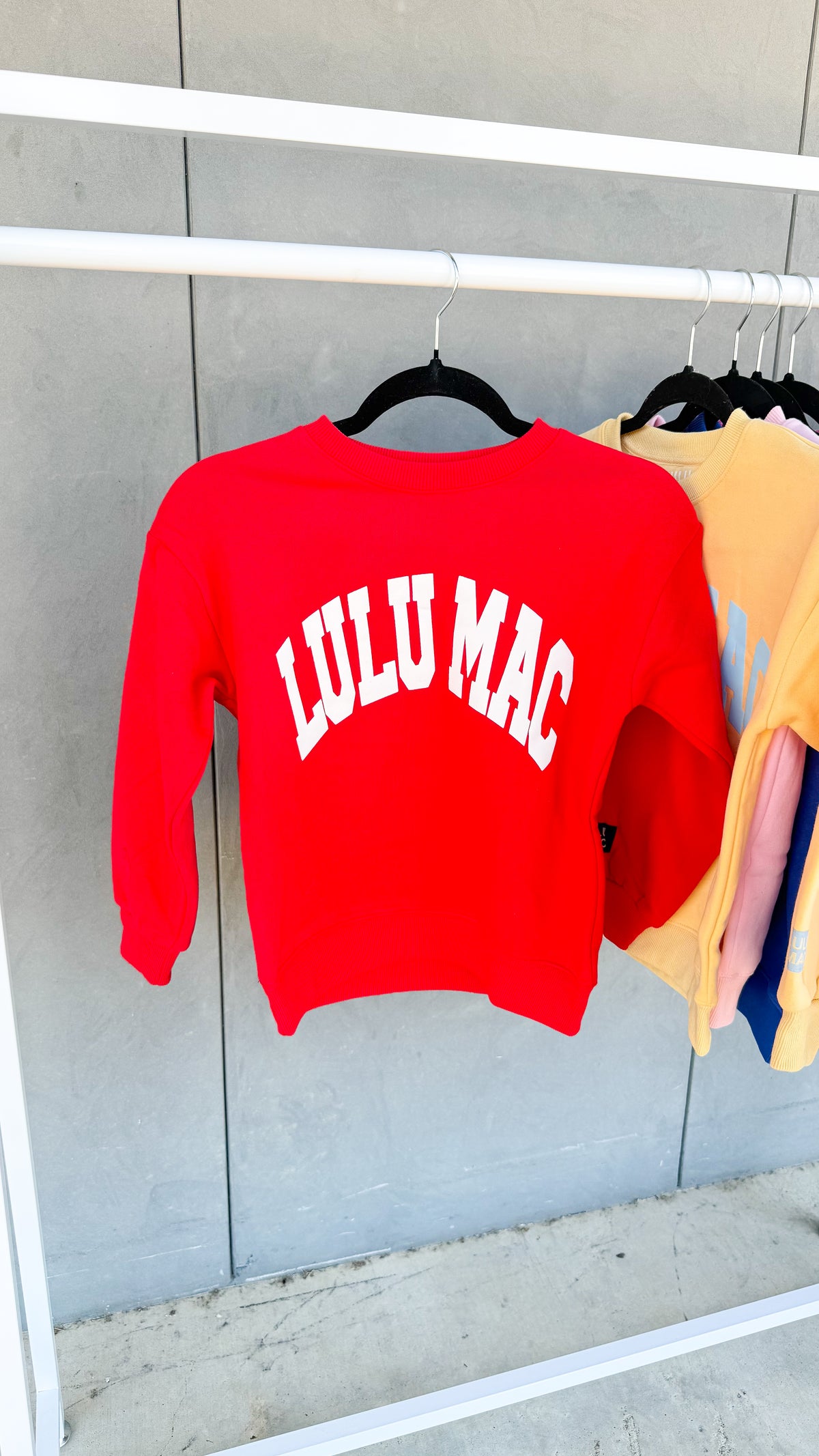 Lulu Mac Youth Girls Graphic Sweatshirt