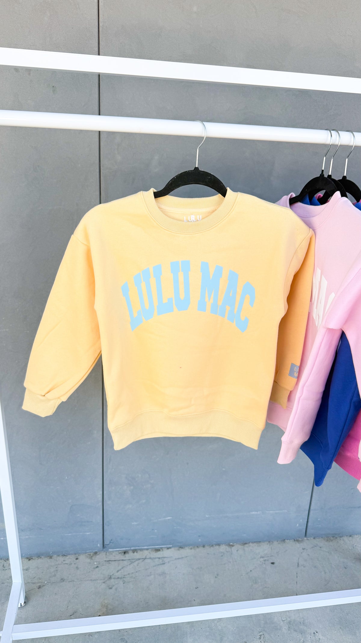 Lulu Mac Youth Girls Graphic Sweatshirt