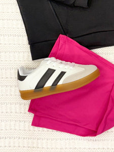 Youth Kids White Low Top Sneakers