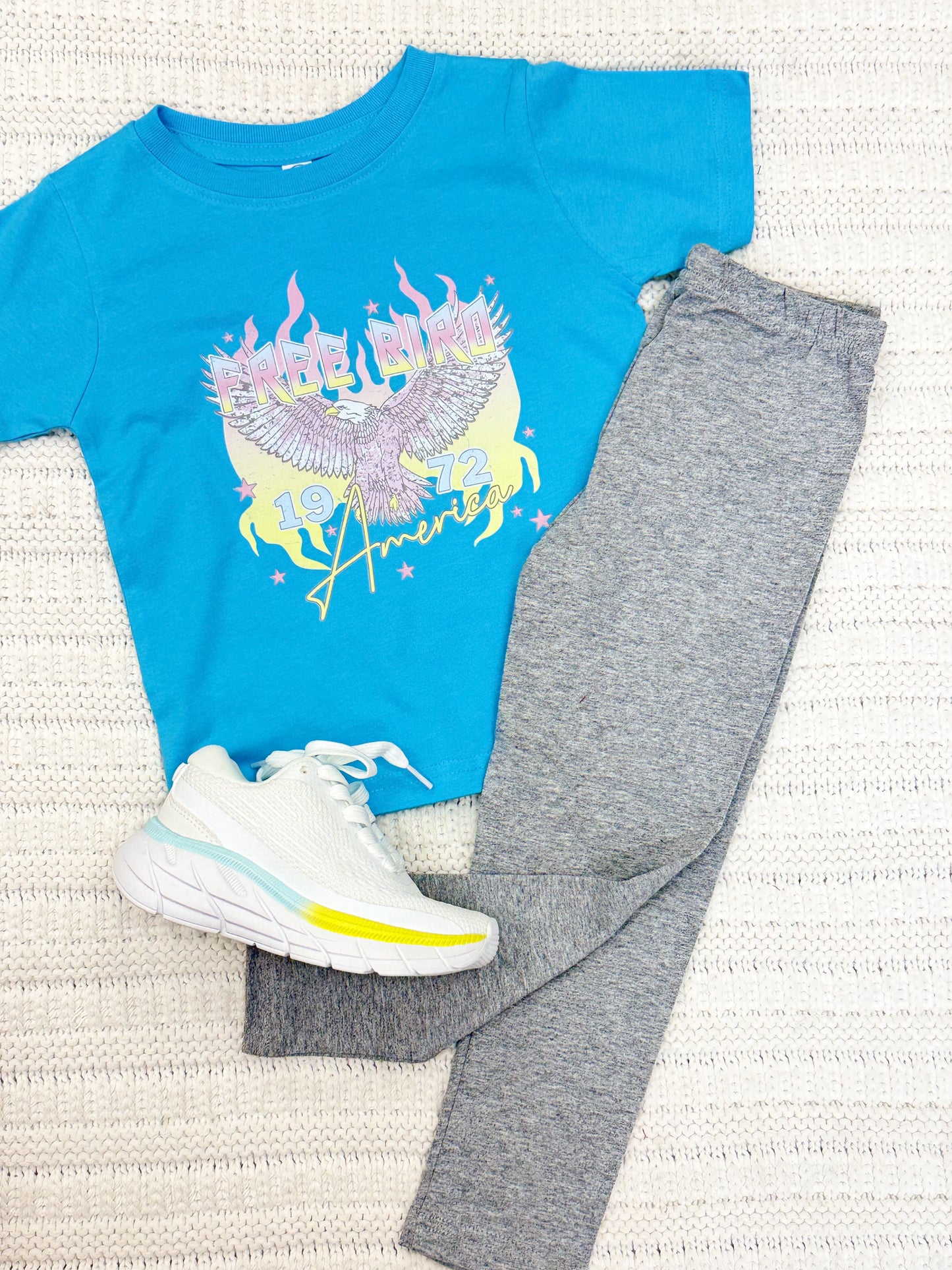 Toddler & Youth Solid Gray Leggings