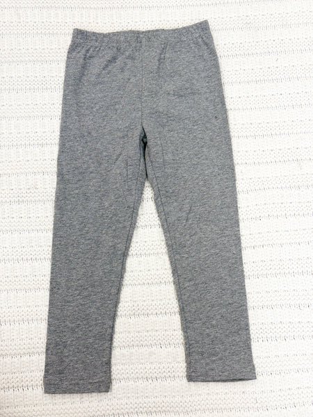 Toddler & Youth Solid Gray Leggings