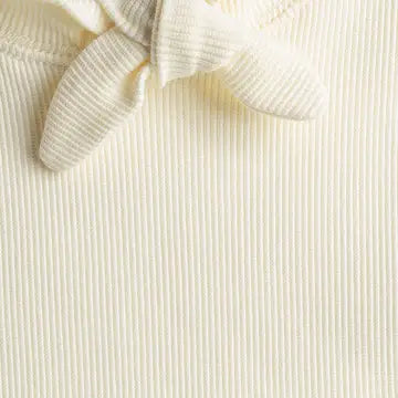 Toddler & Youth Girls Vanilla Neck Tie Top