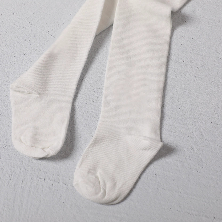 Infant Basic Tights - Ivory