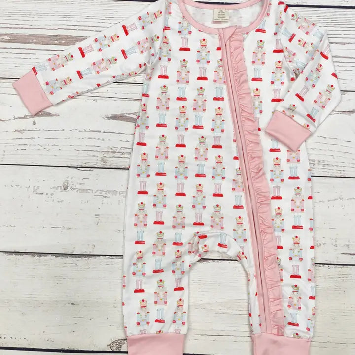 Baby Girls Christmas Bamboo Sleeper