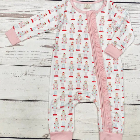 Baby Girls Christmas Bamboo Sleeper