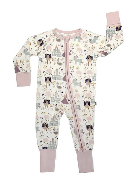 Emerson Once Upon A Time Bamboo Convertible Baby Pajama