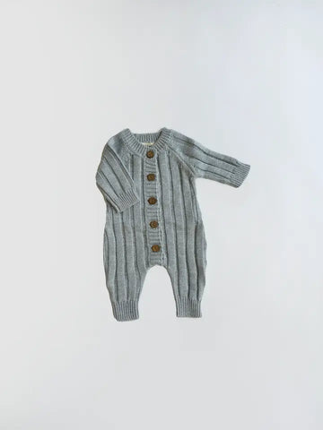 Knit Cotton Baby Full Jumper Milo Jumpsuit