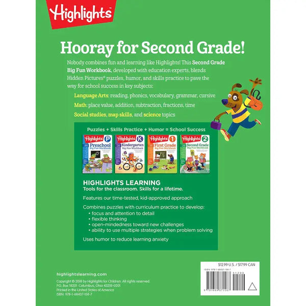 Second Grade Big Fun Workbook